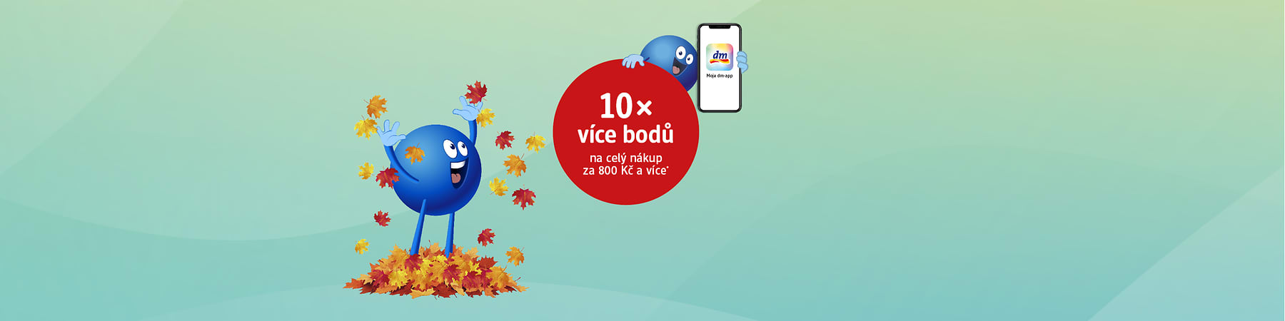 eKupon 10× více bodů na celý nákup za 800 Kč a více