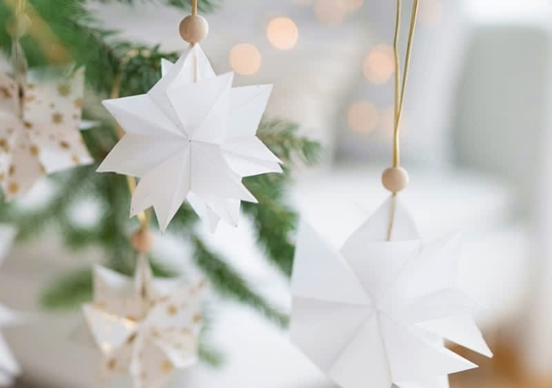 Výroba vánoční dekorace