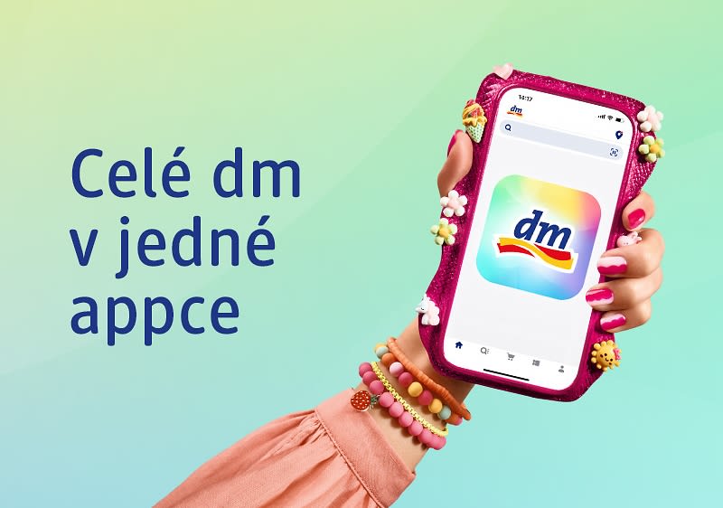Celé dm v jedné appce