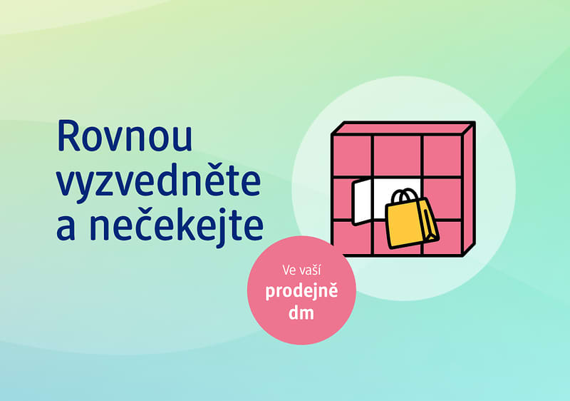 dm box: Rovnou vyzvedněte a nečekejte