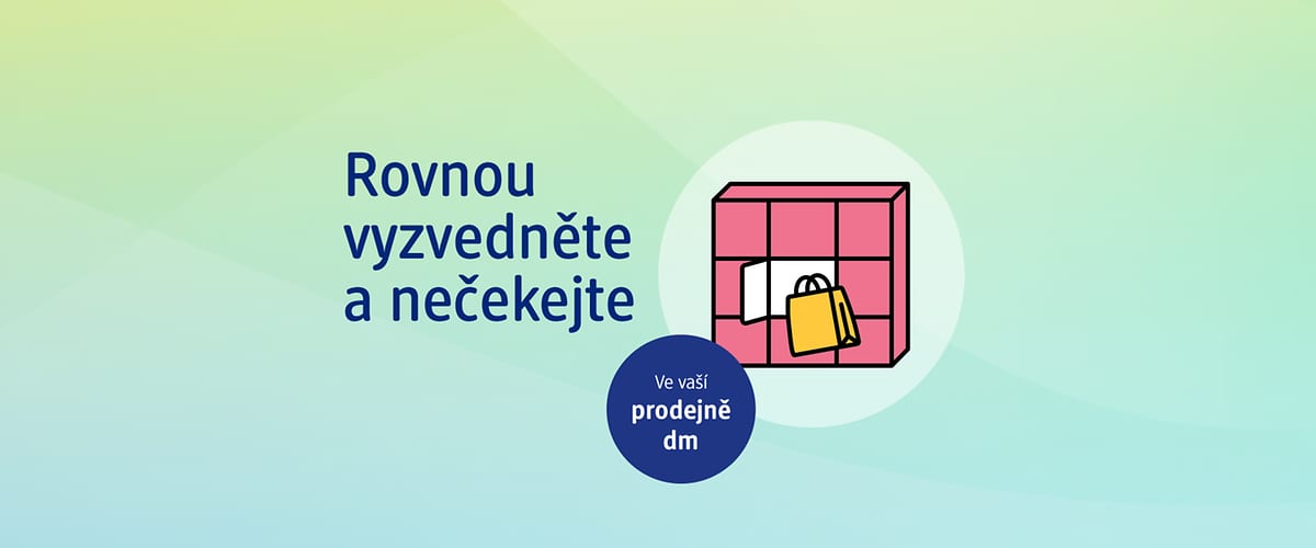 dm box: Rovnou vyzvedněte a nečekejte