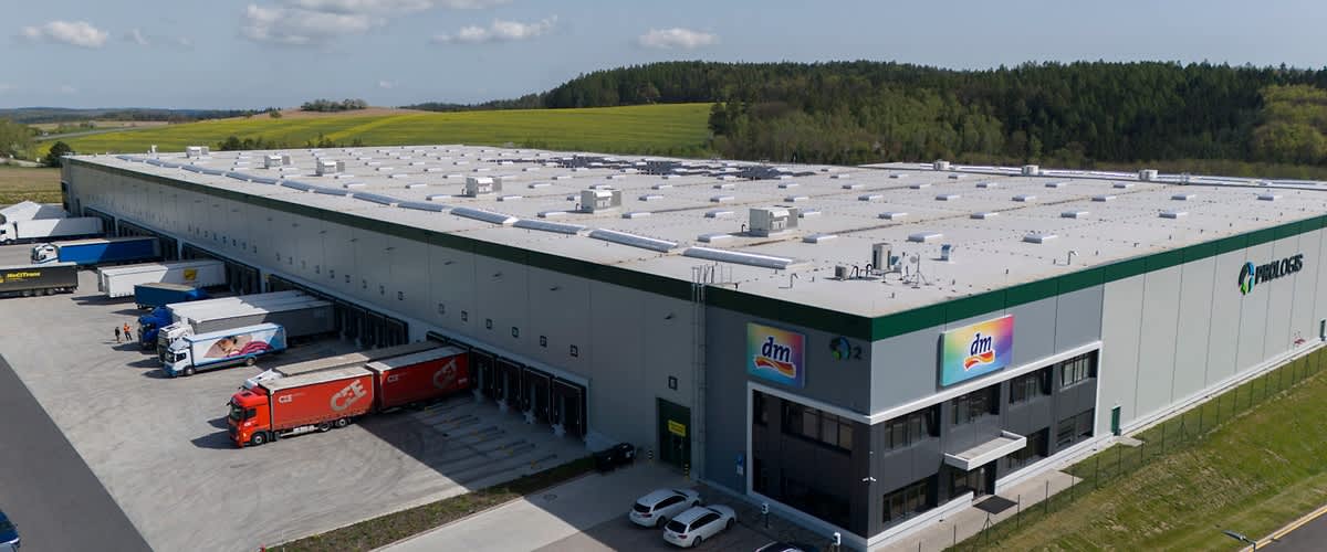 nový velkoobjemový sklad