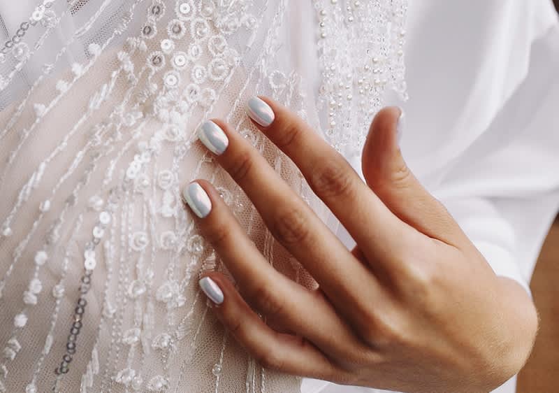 svatební nehty
