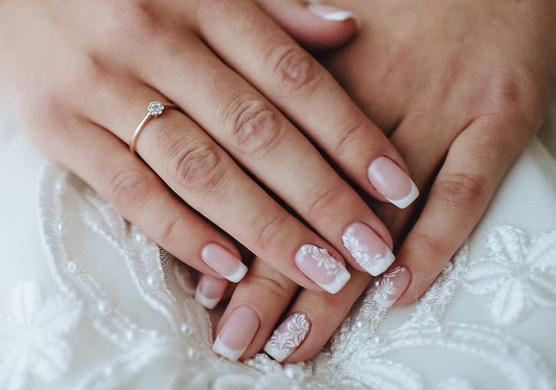 svatební nehty