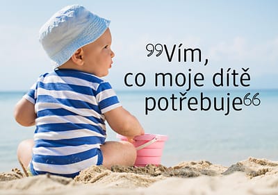 Den u vody s dítětem