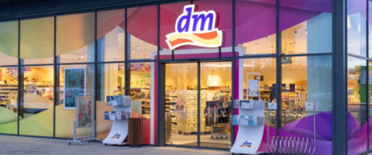 Prodejna dm v Retail parku Strakonická v Českých Budějovicích