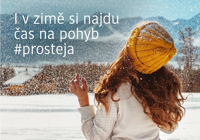 I v zimě si najdu čas na pohyb #prosteja