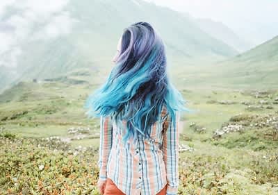 Pastelové ombré 