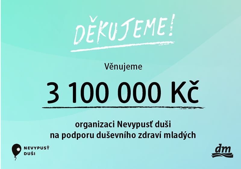 Text na tyrkysovém pozadí: Giving Friday 28.11