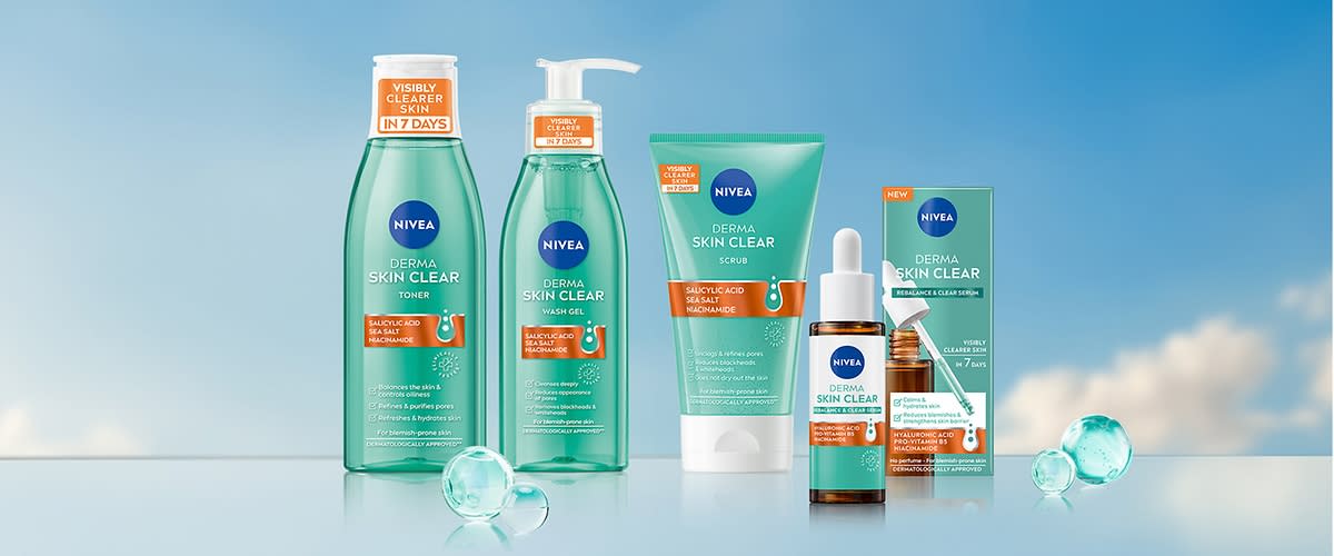 Řada Derma Skin Clear pro problematickou pleť