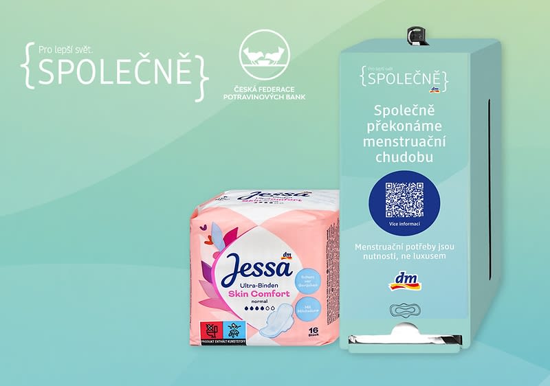 zásobník na menstruační potřeby