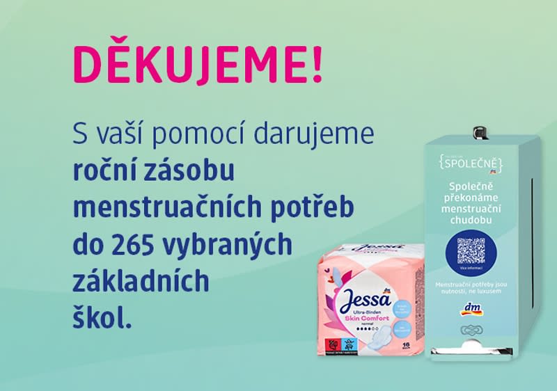 Děkujeme, že pomáháte s námi