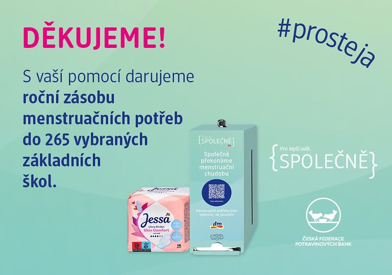 Děkujeme, že pomáháte s námi