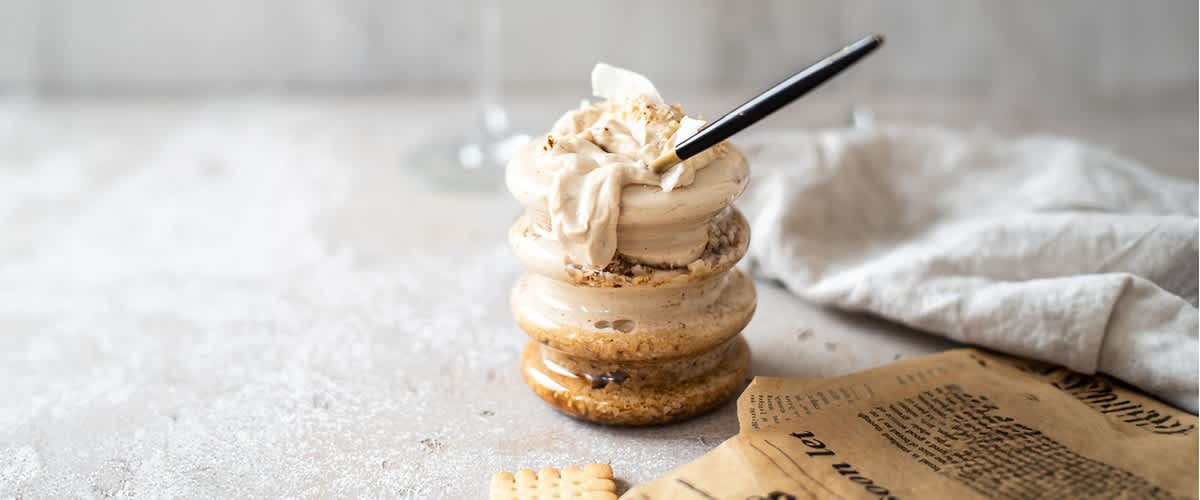 Kokosovo-mandlový dezert ala Tiramisu