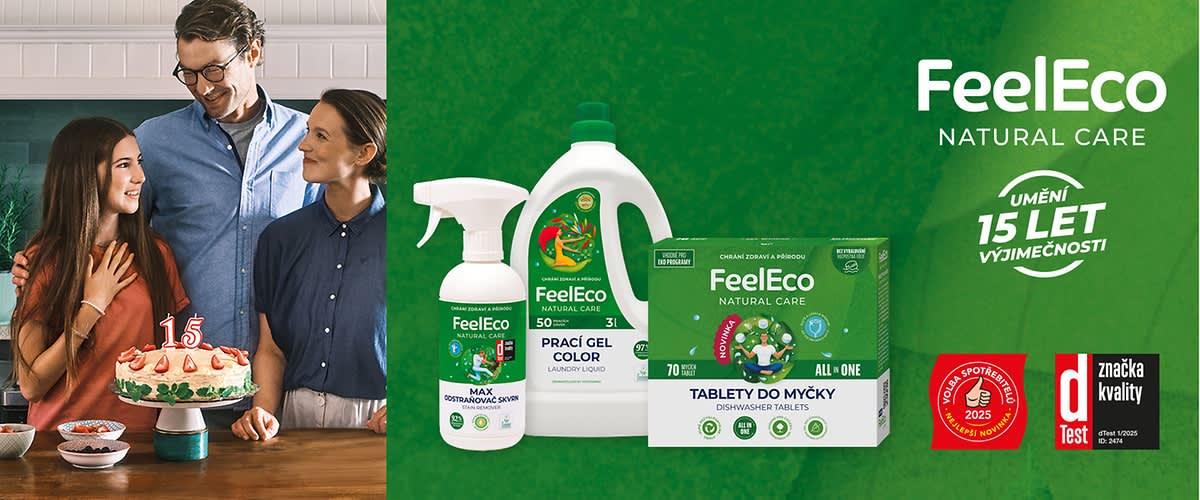 FeelEco produkty - Umění výjimečnosti 15 let