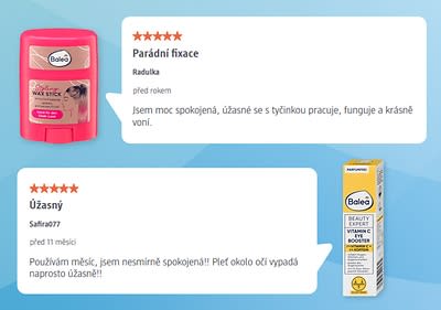 Balea oční krém a stylingový vosk s recenzemi uživatelů