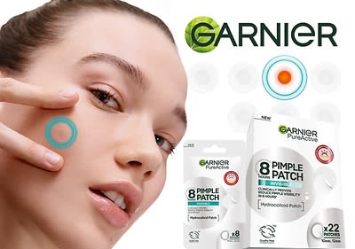 Garnier náplasti na pupínky