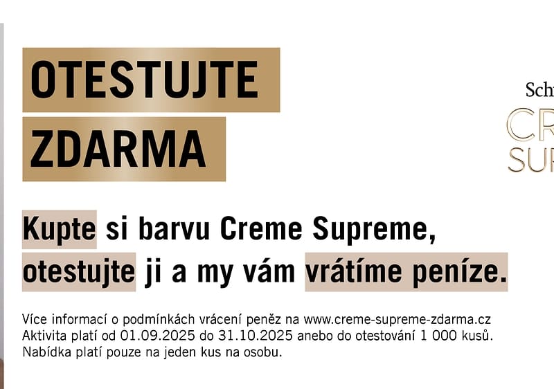 Schwarzkopf Creme Supreme produkty na vlasy s různými odstíny vlasů