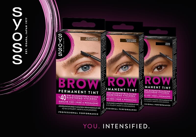 Syoss barvy na obočí