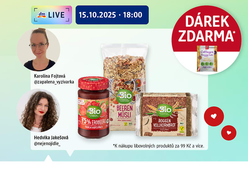 dmLIVE 15.10.2025  Nepodceňujte snídani