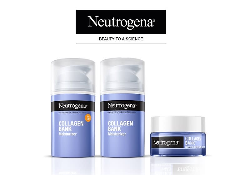 Neutrogena produkty péče o pleť: dva hydratační krémy a jeden vyživující krém