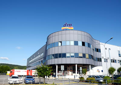 Budova logistického centra Jihlava