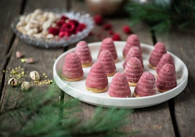 Malinová vosí hnízda s pistáciovým krémem od Jany Jakusové alias @ceskazceska