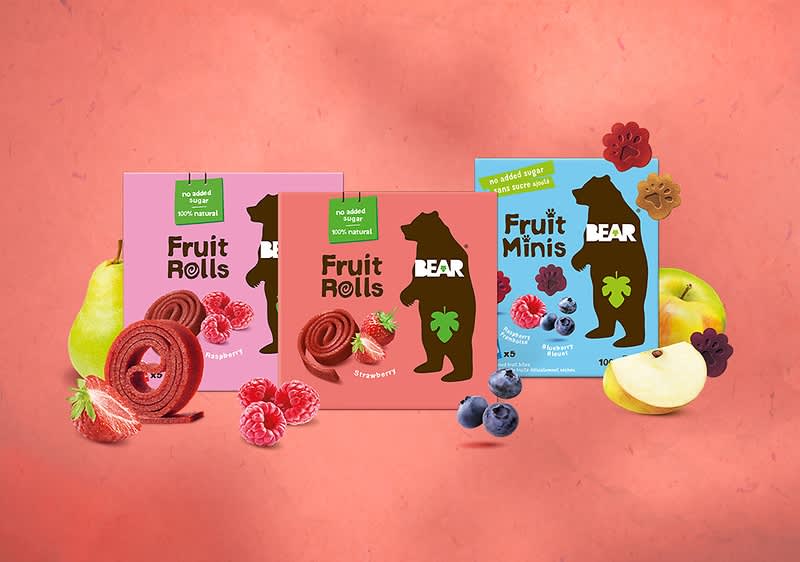 Ovocné svačinky Bear