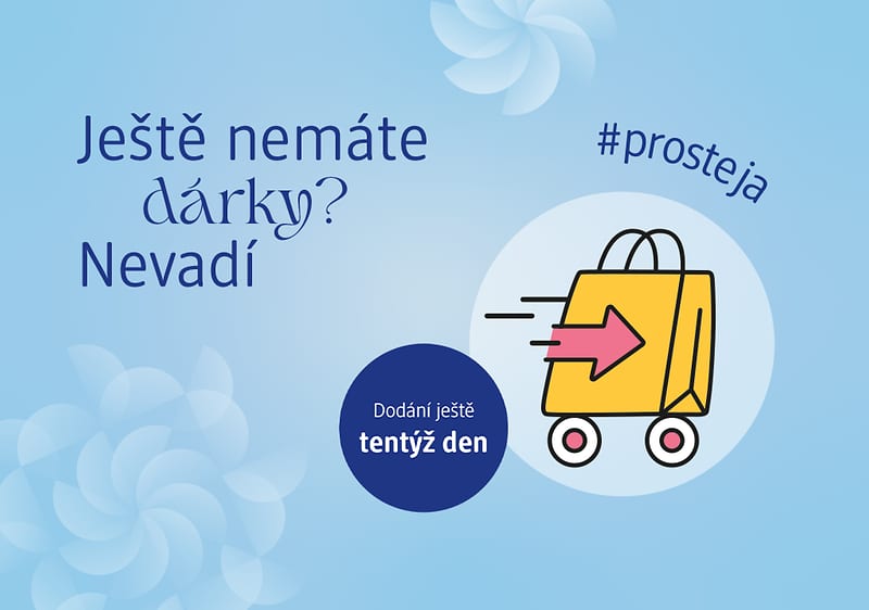 Ještě nemáte dárky? Nevadí - Dodání ještě tentýž den