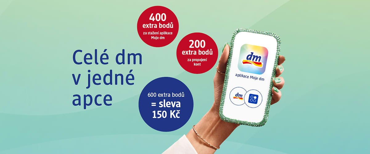 Celé dm v jedné apce
