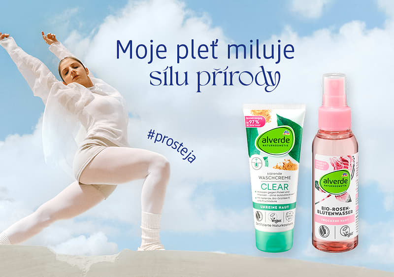 Moje pleť miluje sílu přírody #prosteja