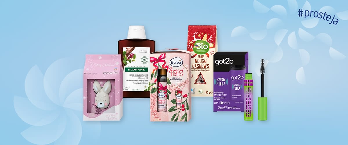 Silvestrovské oslavy s produkty dm