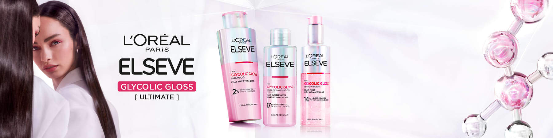 Elseve Glycolic Gloss produkty