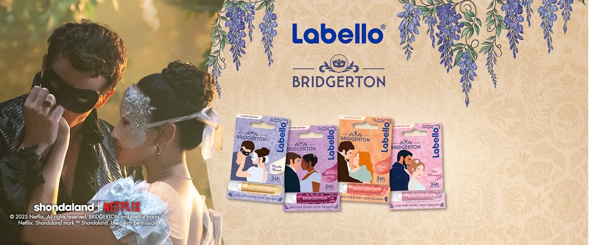 Limitovaná edice Labello BRIDGERTON