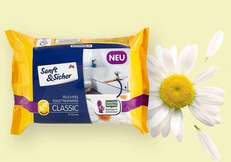 Sanft&Sicher Kamille Toilettenpapier