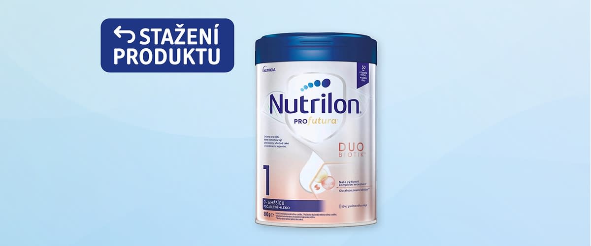 produkt Nutrilon počáteční mléčná kojenecká výživa 1 Profutura Duobiotik 0m 800 g