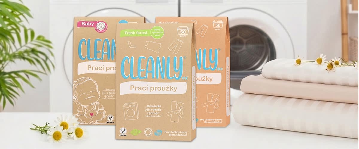CLEANLYeco prací proužky