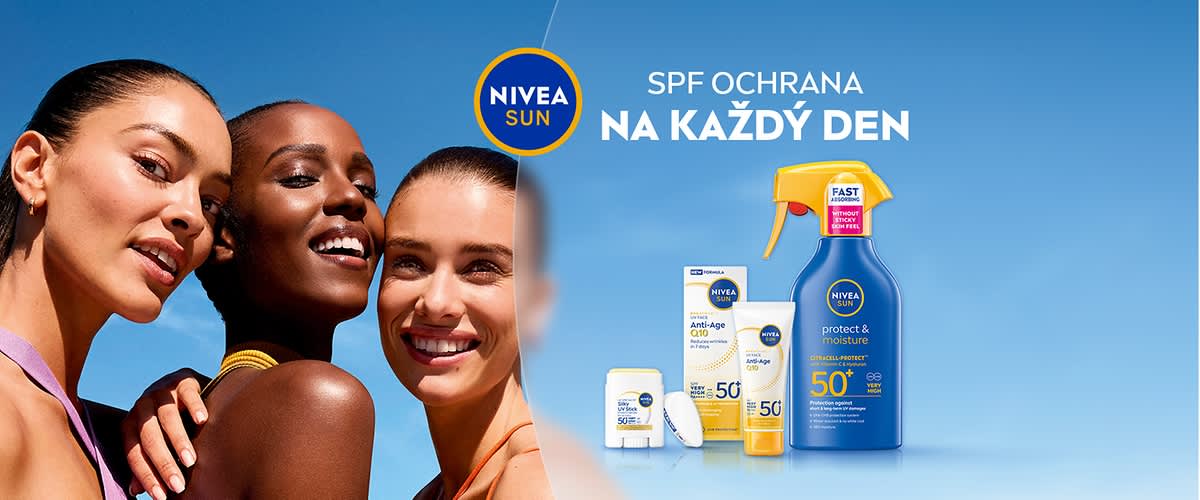 Opalovací kosmetika NIVEA SUN