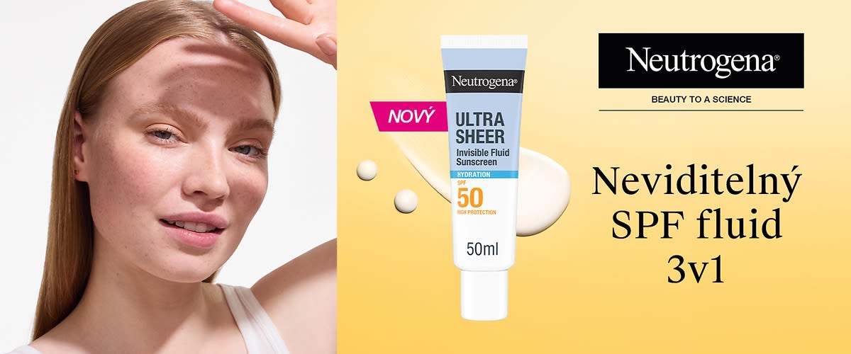 Opalovací fluidy Neutrogena Ultra Sheer