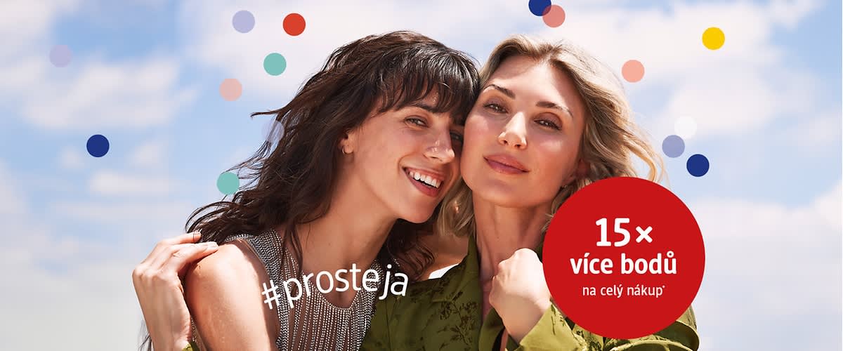 Užijte si 15× více bodů na celý nákup