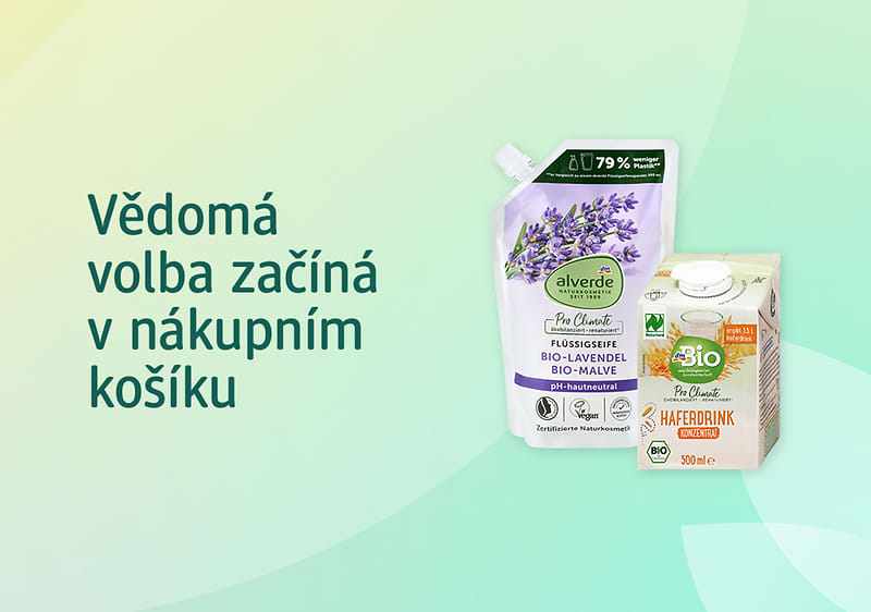 Vědomá volba začína v nákupním košíku
