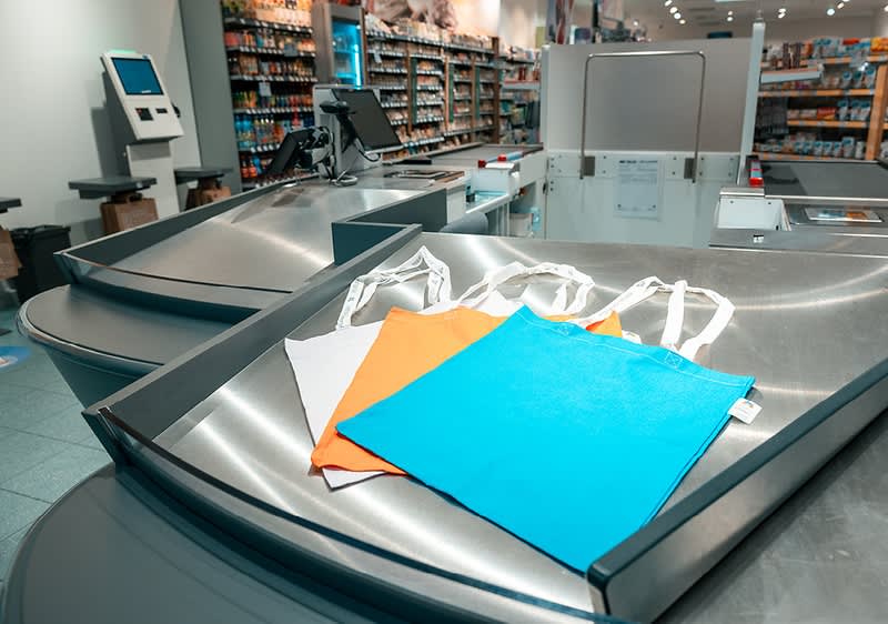 dm vratná bavlněná taška