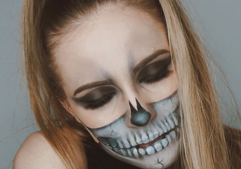 Voilà: hotový halloweenský look