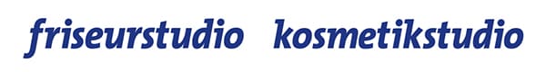Logos friseurstudio und kosmetikstudio