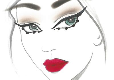Grafischer Eyeliner