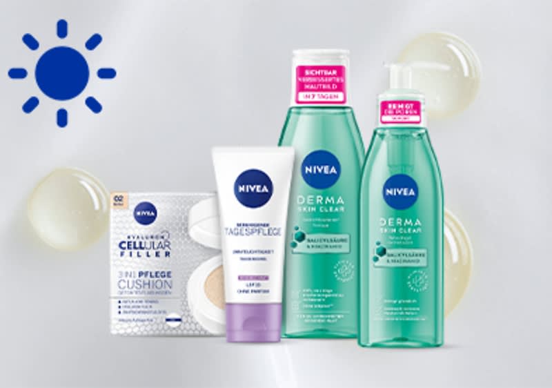 NIVEA fettige Haut Morgenroutine