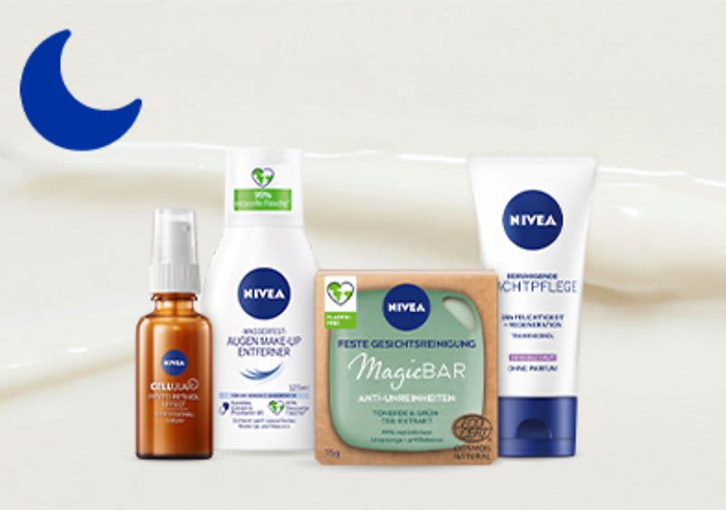 NIVEA Abendroutine für Mischhaut