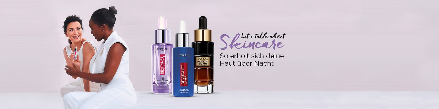 Nachtpflege mit L'Oréal