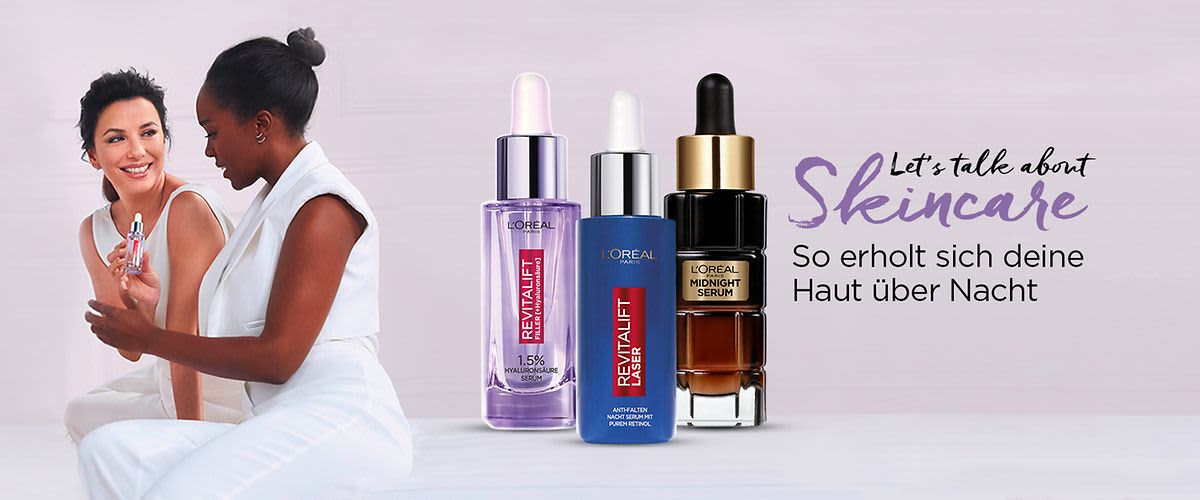 Nachtpflege mit L'Oréal