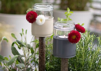 Do it yourself Kerzenleuchte aus Dosen